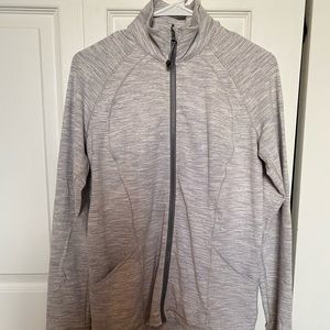 Striped lululemon zippered jacket